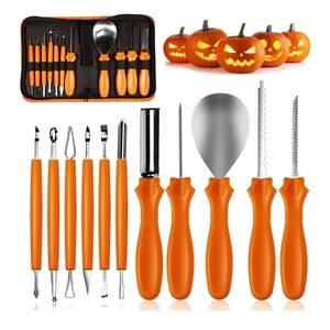 11pcs Pumpkin Carving Tools Kit, Stainless Steel